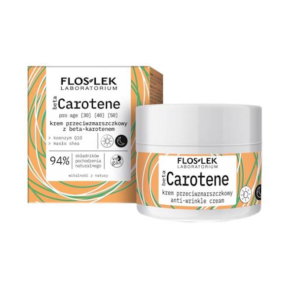 FLOS-LEK BETA CAROTENE KREM PRZECIWZMARSZCZKOWY 