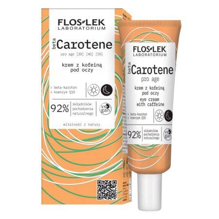 FLOS-LEK BETA CAROTENE KREM POD OCZY 30 ML