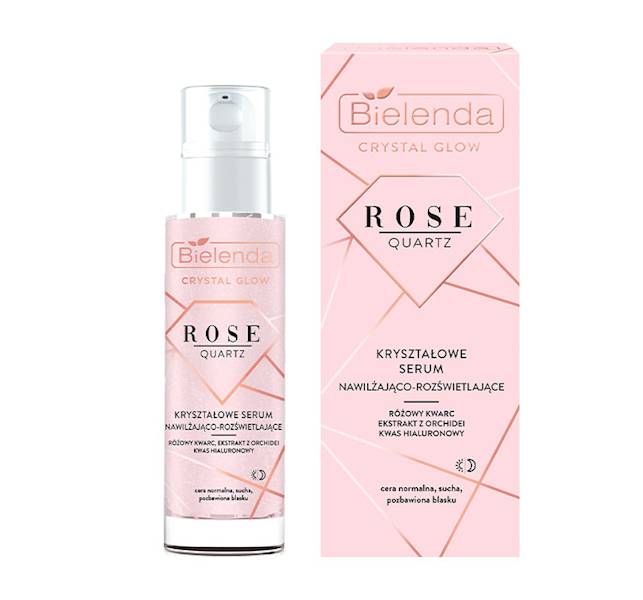 BIELENDA ROSE QUARTZ KRYSZTAŁOWE SERUM.30 ML.