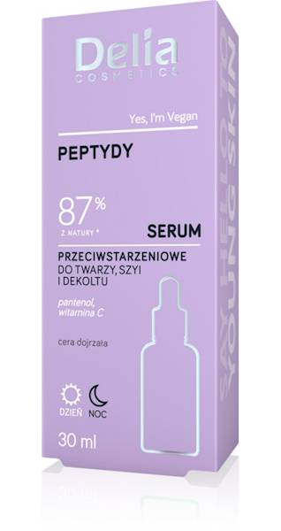 DELIA PEPTYDY SERUM PRZECIWSTARZENIOWE.30 ML.