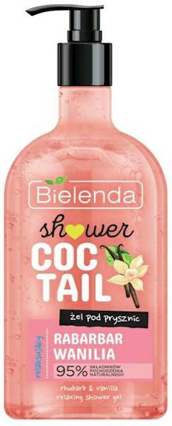 BIELENDA COCTAIL RABARBAR/WANILIA ŻEL 400 ML.