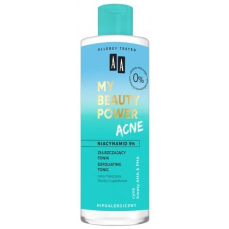 AA MY BEAUTY POWER ACNE TONIK ZŁUSZCZAJACY 200 ML.