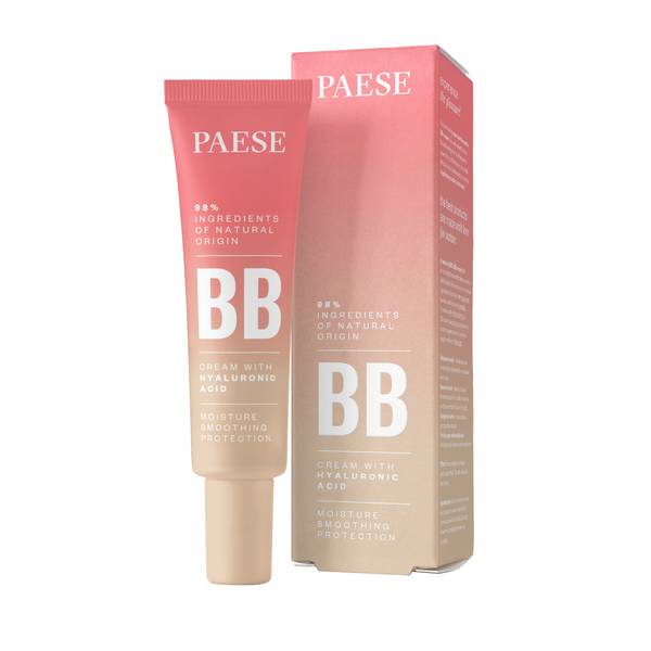 PAESE BB CREAM WITH HYALURONIC 03W-NATURAL 30 ML.