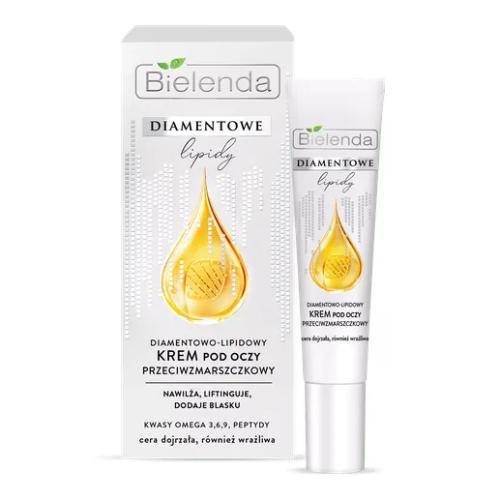 BIELENDA DIAMENTOWE LIPIDY KREM POD OCZY 15 ML.