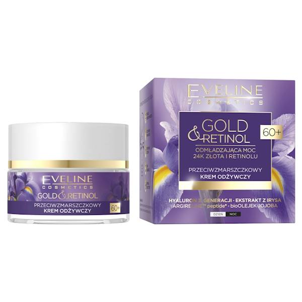 EVELINE GOLD&RETINOL KREM 60+ , 50 ML