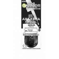 GARNIER PURE ACTIVE AHA+BHA+WĘGIEL SERUM 30 ML