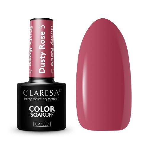 CLARESA LAKIER HYBRYDOWY DUSTY ROSE 5 / 5 G