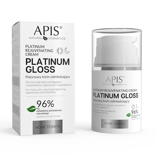 APIS PLATINUM GLOSS PLATYNOWY KREM ODMŁADZAJACY.