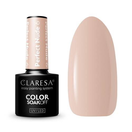 CLARESA LAKIER HYBRYDOWY PERFECT NUDE 6- 5 G
