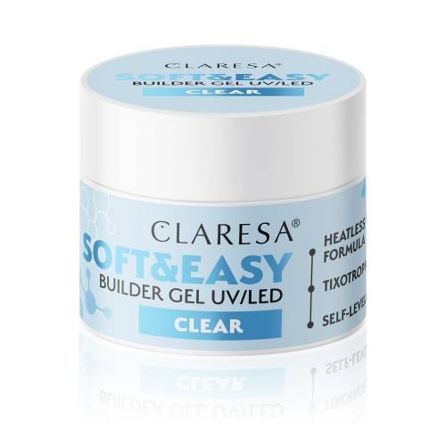 CLARESA SOFT&EASY BUILDER GEL CLEAR 12 G
