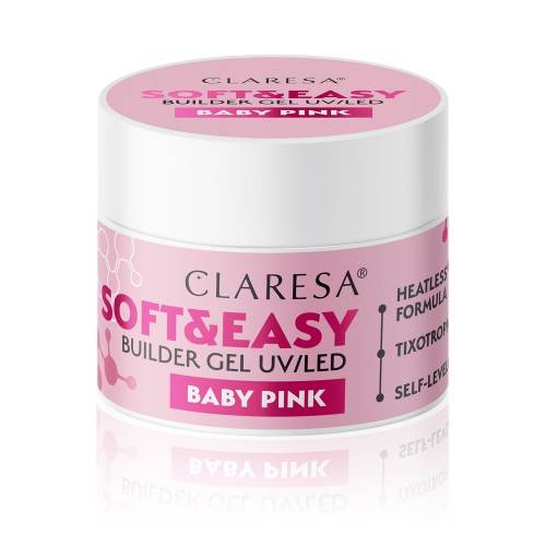CLARESA SOFT&EASY BUILDER GEL BABY PINK 45 G