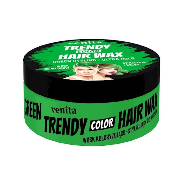VENITA TRENDY COLOR WOSK DO WŁOSÓW GREEN 75 G