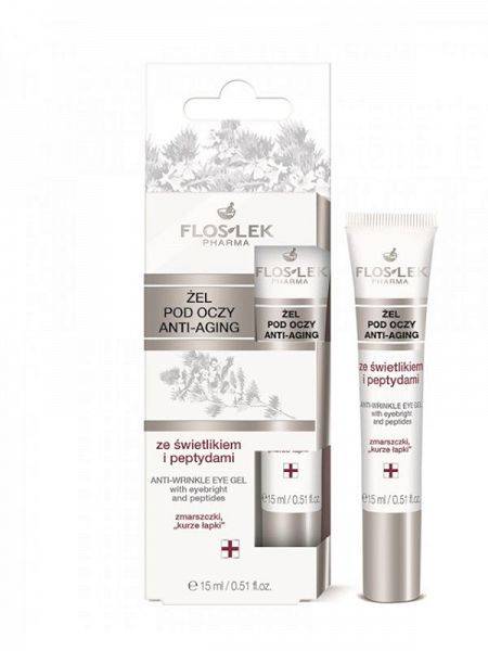 FLOS-LEK ŻEL POD OCZY ANTI-AGING 15 ML.