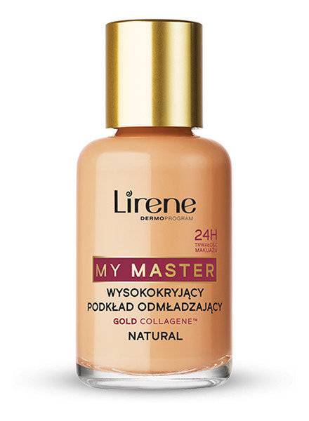 LIRENE MY MASTER PODKŁAD WYSOKOKRYJACY NATURAL 30