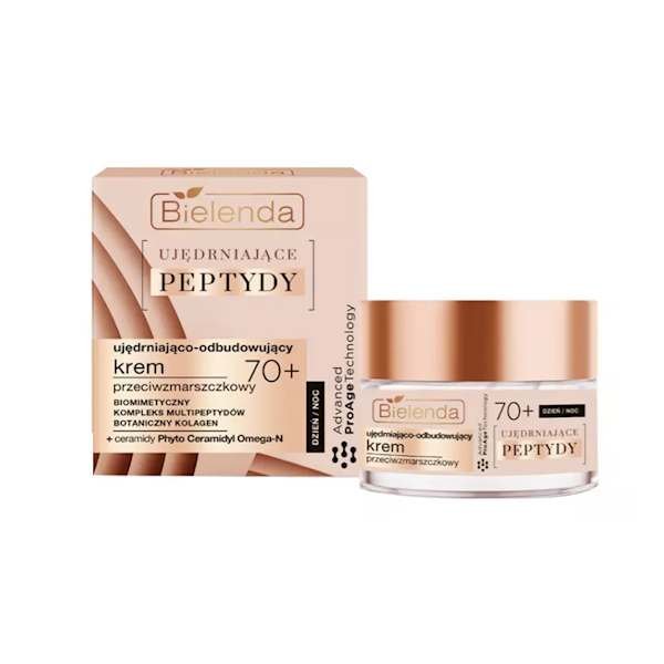 BIELENDA UJĘDRNIAJĄCE PEPTYDY KREM 70+/50 ML