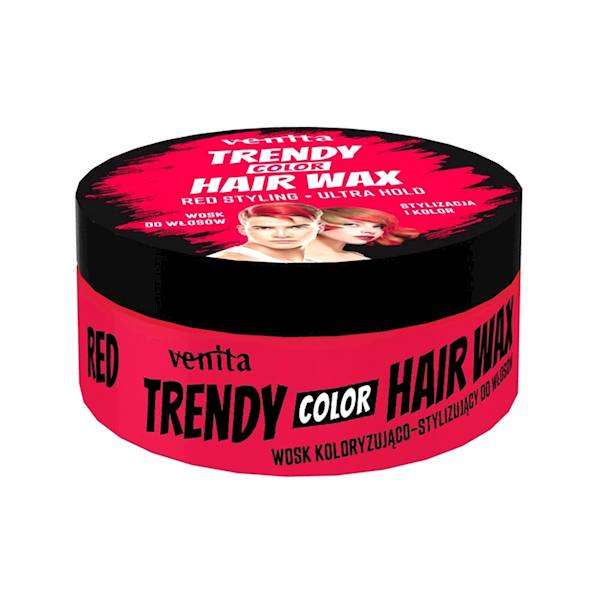 VENITA TRENDY COLOR WOSK DO WŁOSÓW RED 75 G