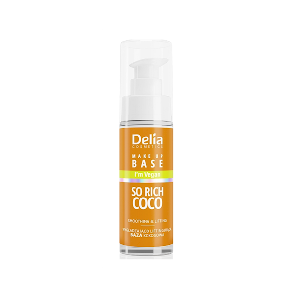 DELIA WYGŁADZAJĄCO LIFTINGUJĄCA BAZA KOKOSOWA