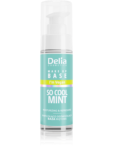 DELIA NAWILŻAJĄCO ODŚWIEŻAJĄCA BAZA MIĘTOWA  30 ML