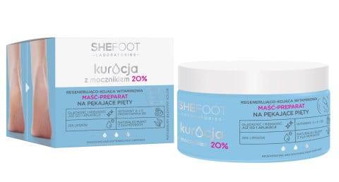 SHEFOOT KURACJA Z MOCZNIKIEM 20% MAŚĆ 80 G