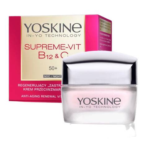 YOSKINE SUPREME-VIT B12&C 50+ NA NOC 50 ML