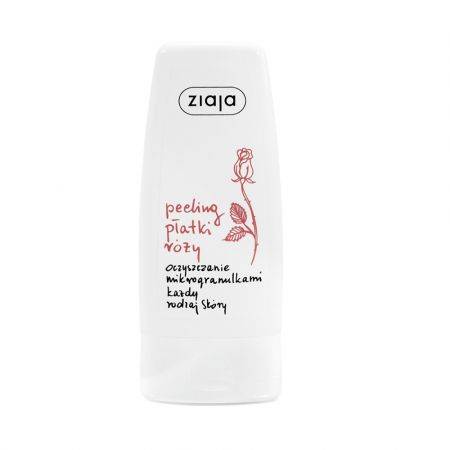 ZIAJA PEELING PŁATKI RÓŻY 60 ML