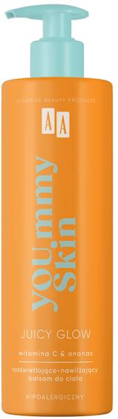 AA YOUMMY SKIN JUICY GLOW BALSAM DO CIAŁA 400 ML