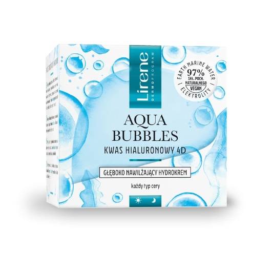 LIRENE AQUA BUBBLES NAWILŻAJĄCY HYDROKREM 50 ML