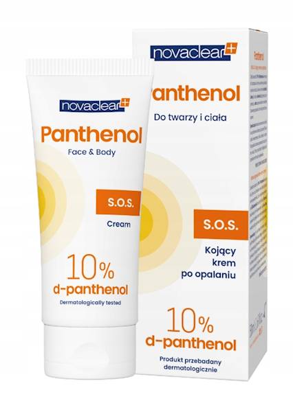 NOVACLEAR PANTHENOL 10% KOJĄCY KREM 50 ML