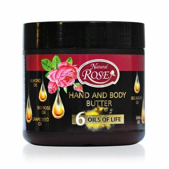 ARSY NATURAL ROSE  MASŁO DO RĄK I CIAŁA 350 ML