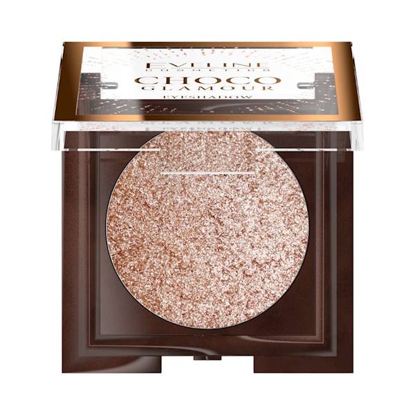 EVELINE CHOCO GLAMOUR CIEŃ 01 MOON SPARKLE 3,5 G