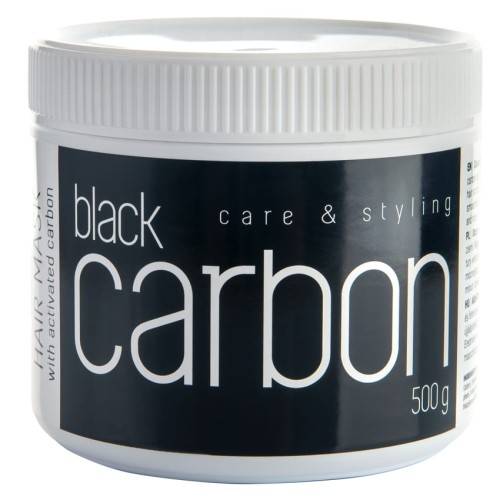 LOTON BLACK CARBON MASKA DO WŁOSÓW 500 G