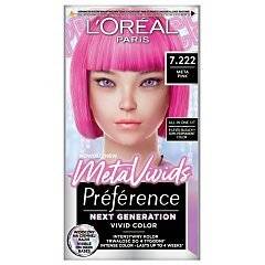 LOREAL PREFERENCE METAL VIVIDS FARBA 7.222