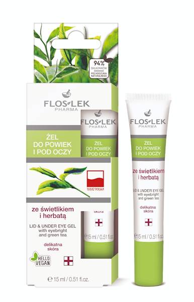 FLOS-LEK ŻEL ZE ŚWIETLIKIEM I HERBATĄ 15 ML