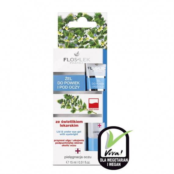 FLOS-LEK ŻEL ZE ŚWIETLIKIEM LEKARSKIM 15 ML
