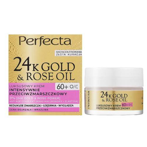 PERFECTA 24K GOLD&ROSE OIL KREM 60+ / 50 ML