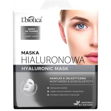 L'BIOTICA MASKA HIALURONOWA 1 SZT