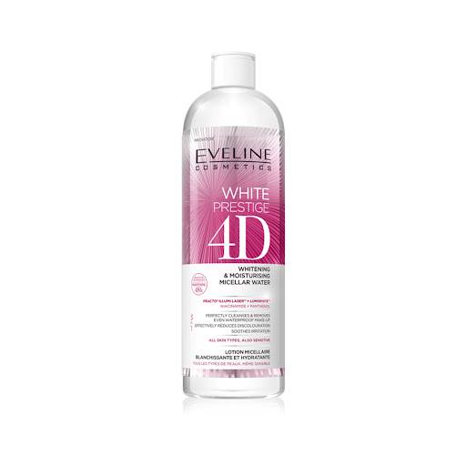 EVELINE WHITE PRESTIGE 4D PŁYN MICELARNY 400 ML