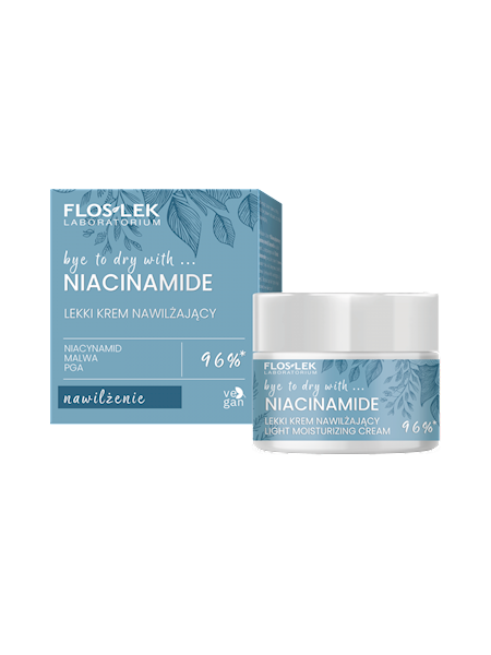 FLOS-LEK NIACINAMIDE LEKKI KREM NAWILŻAJĄCY 50 ML