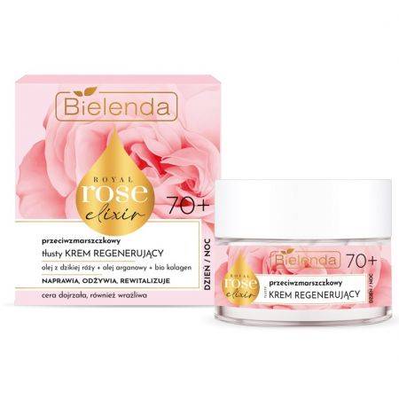 BIELENDA ROYAL  ROSE ELIXIR KREM 70+ , 50 ML
