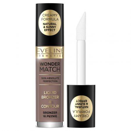 EVELINE WONDER MATCH BRONZER W PŁYNIE 01