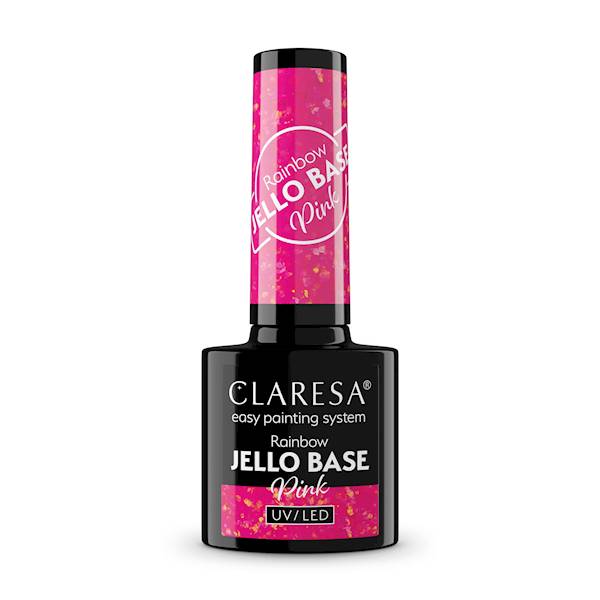 CLARESA RAINBOW JELLO BASE PINK 5 G