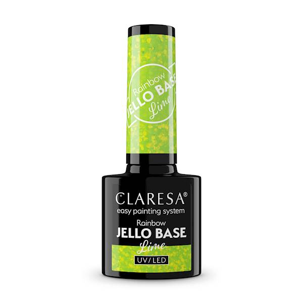 CLARESA RAINBOW JELLO BASE LIME 5 G