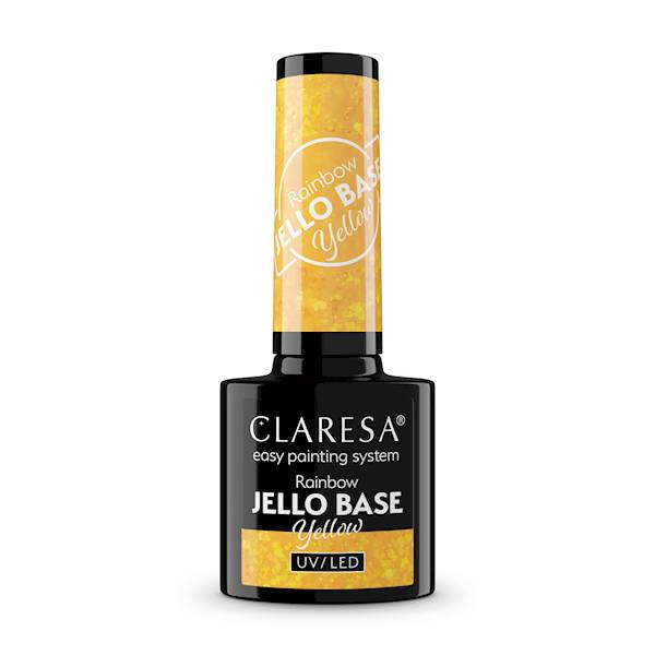 CLARESA RAINBOW JELLO BASE YELLOW 5 G