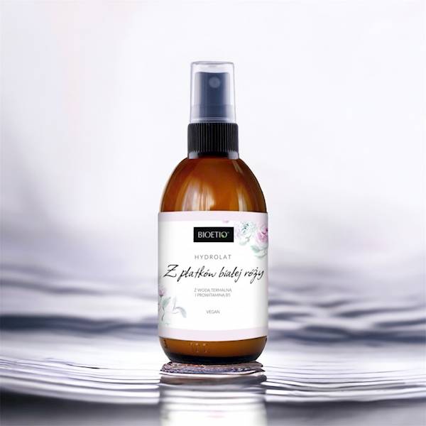 BIOETIQ HYDROLAT Z PŁATKÓW BIAŁEJ RÓŻY 100 ML