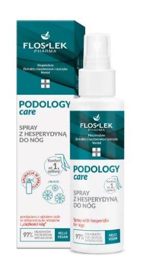 FLOS-LEK PODOLOGY SPRAY DO NÓG Z HESPERYDĄ 100 ML