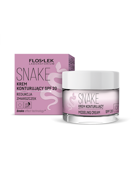 FLOS-LEK SNAKE KREM KONTURUJĄCY SPF 20  50 ML