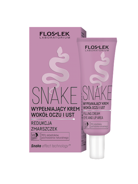 FLOS-LEK SNAKE KREM WOKÓŁ OCZU I UST 30 ML
