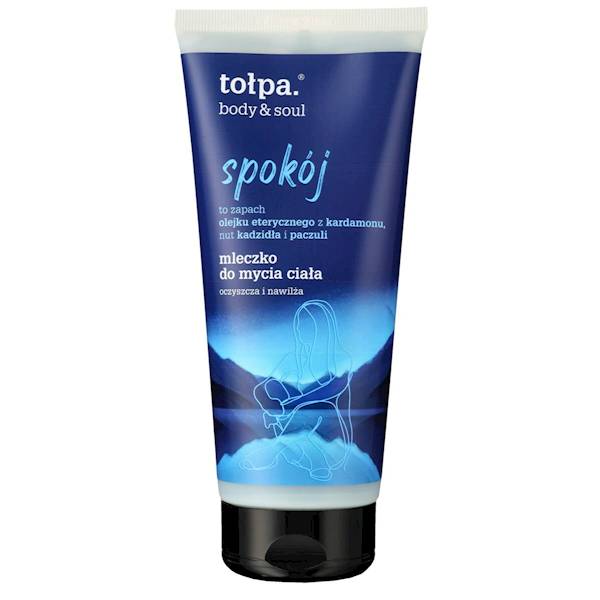 TOŁPA BODY&SOUL SPOKÓJ MLECZKO DO MYCIA 200 ML