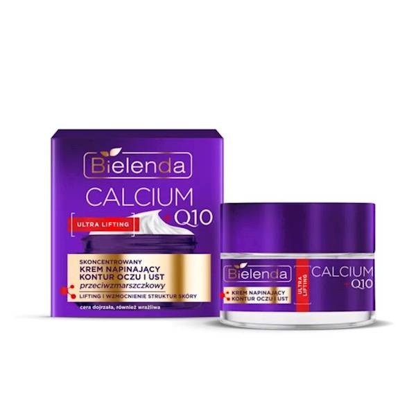 BIELENDA CALCIUM +Q10 KONTUR OCZU I UST 15 ML
