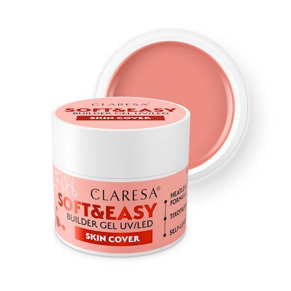CLARESA SOFT&EASY BUILDER GEL SKIN COVER 45 G